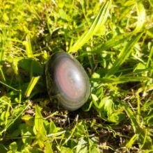 Bild von Yoni Ei - Regenbogenobsidian M