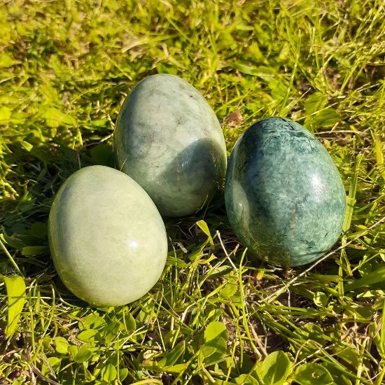 Bild von Yoni Ei - grüne Jade M