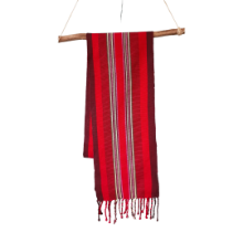 Bild von Faja rot, lila, beige, grün