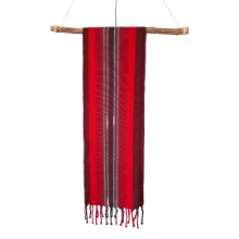 Bild von Faja rot, blau, lila